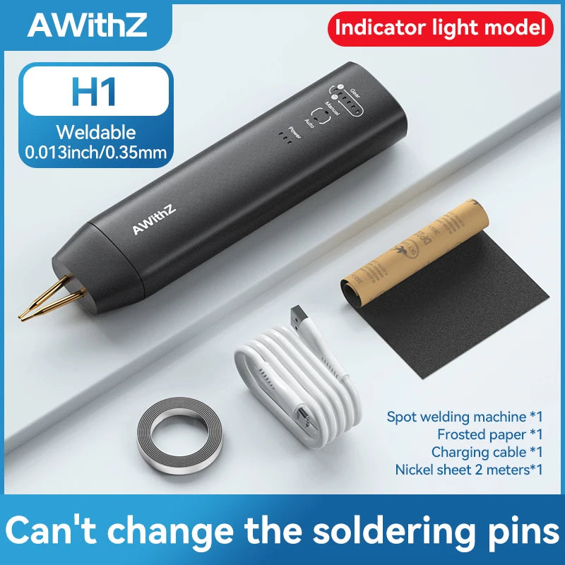 Portable Spot Welder DIY Handheld Spot Welding Machine 90 Gears Adjustable Spot Welding for 18650 Lithium Battery