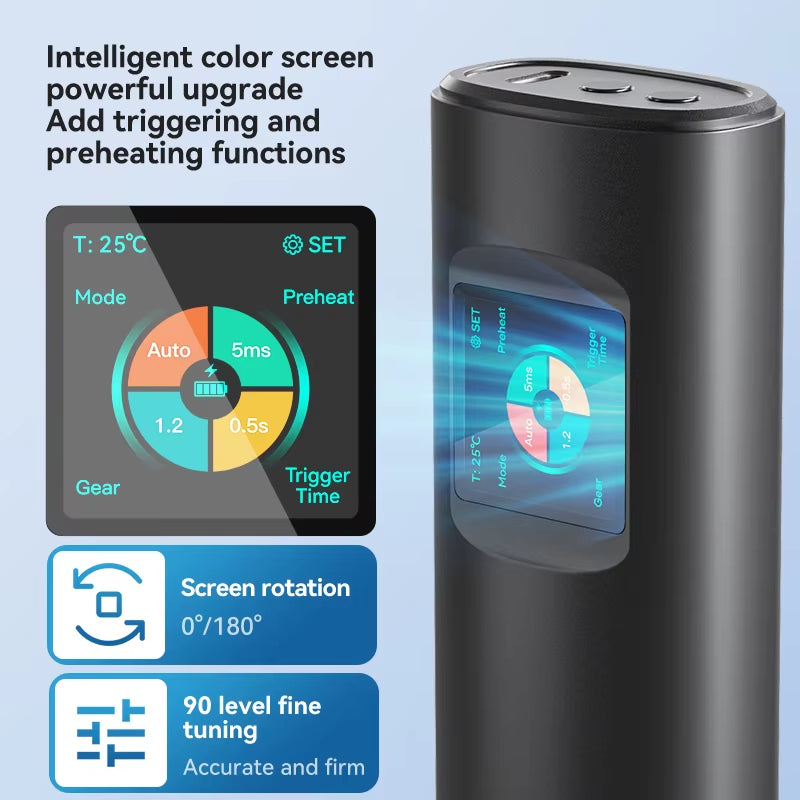 Portable Spot Welder DIY Handheld Spot Welding Machine 90 Gears Adjustable Spot Welding for 18650 Lithium Battery