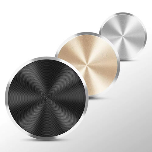 Manyetik Araç Tutucu Telefon Tutucu için 30 mm Yedek Yuvarlak Yapışkanlı Metal Plaka